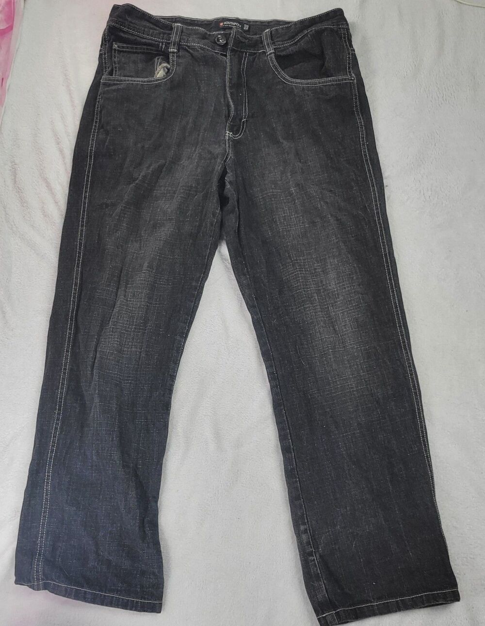 South Pole Jeans Men's Size 34 Loose Fit Vtg Y2K 90's Streetwear Skater Hip Hop